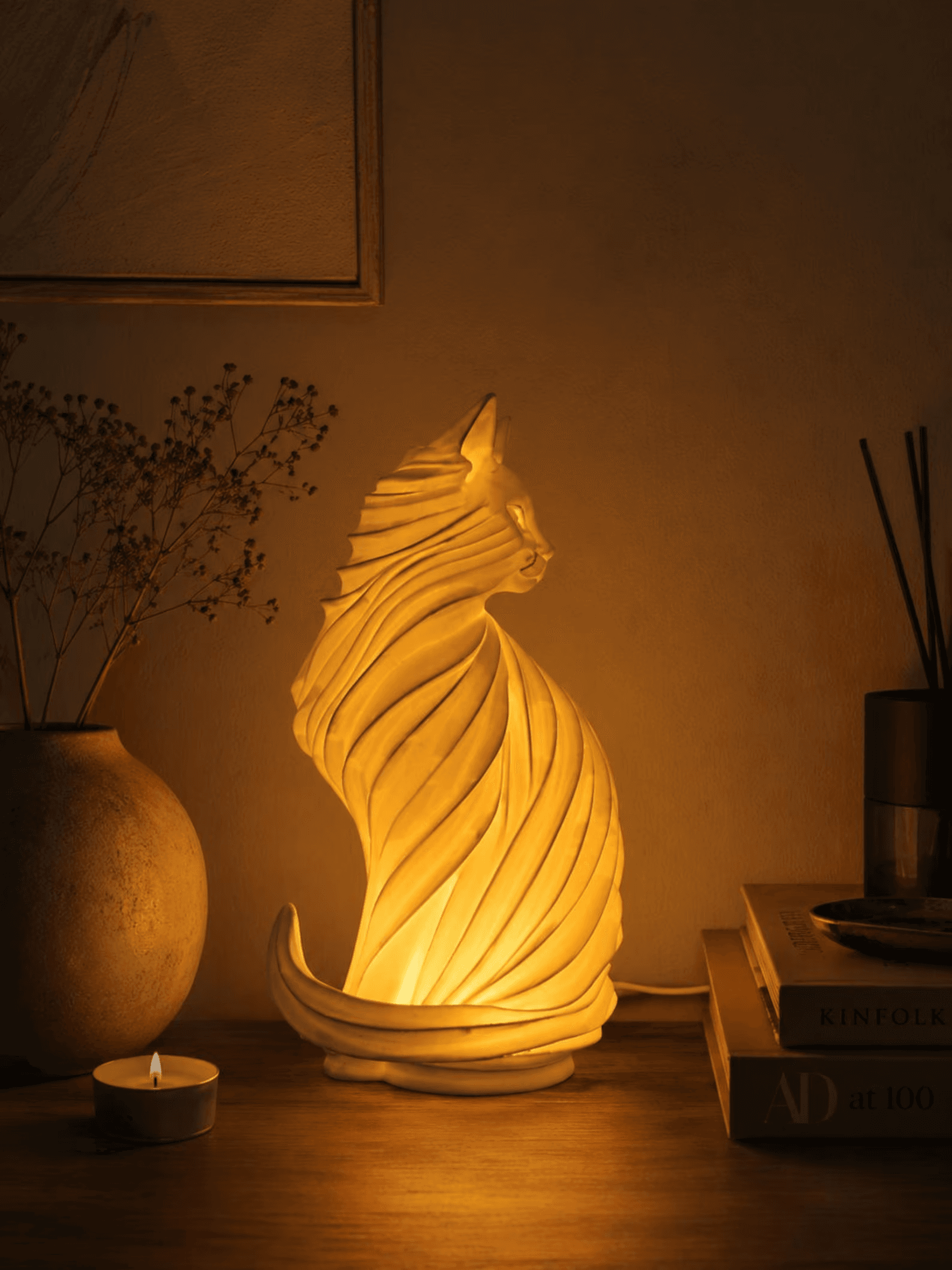 Modern Cat Lamp