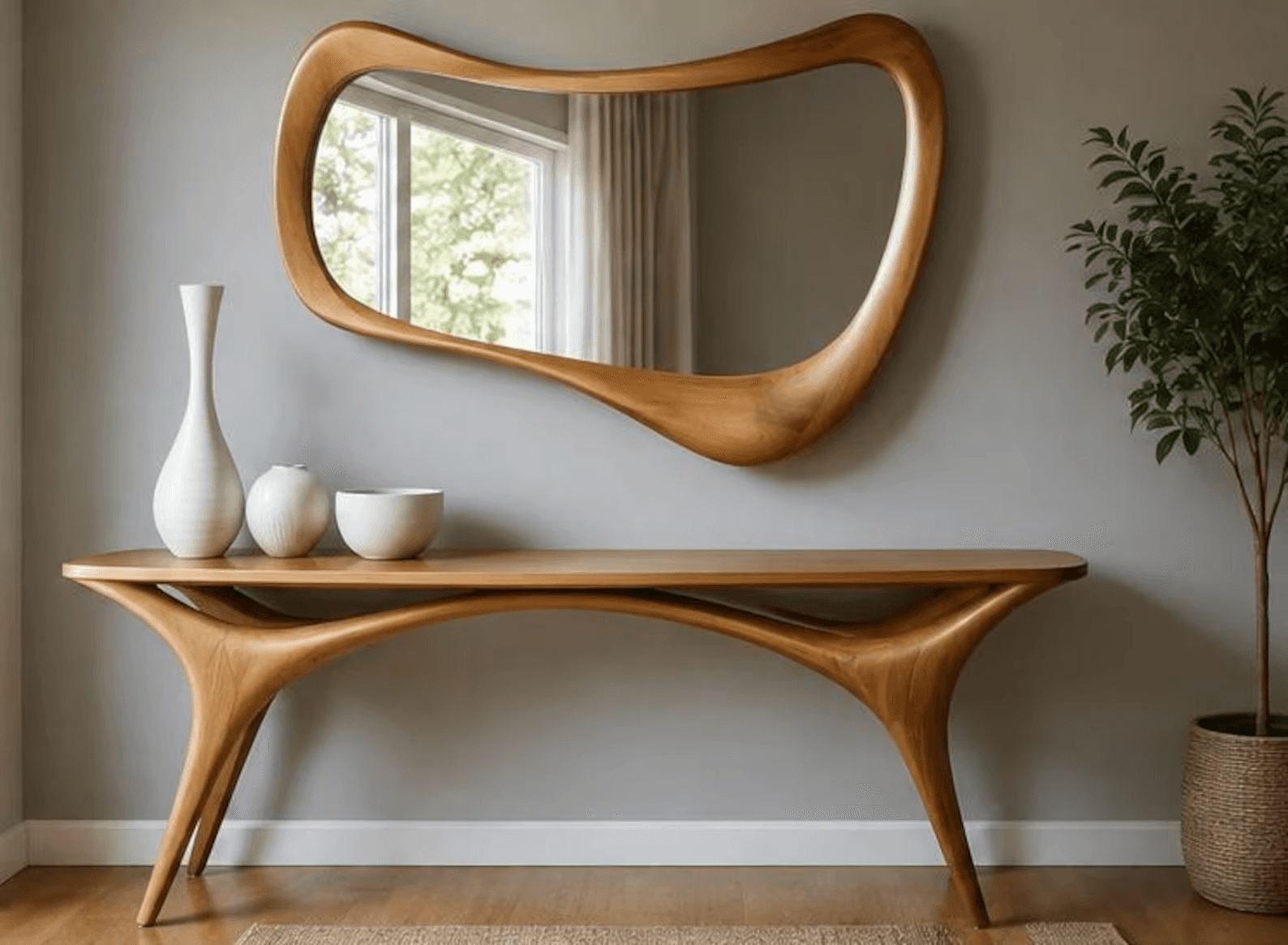 Modern Entryway Table