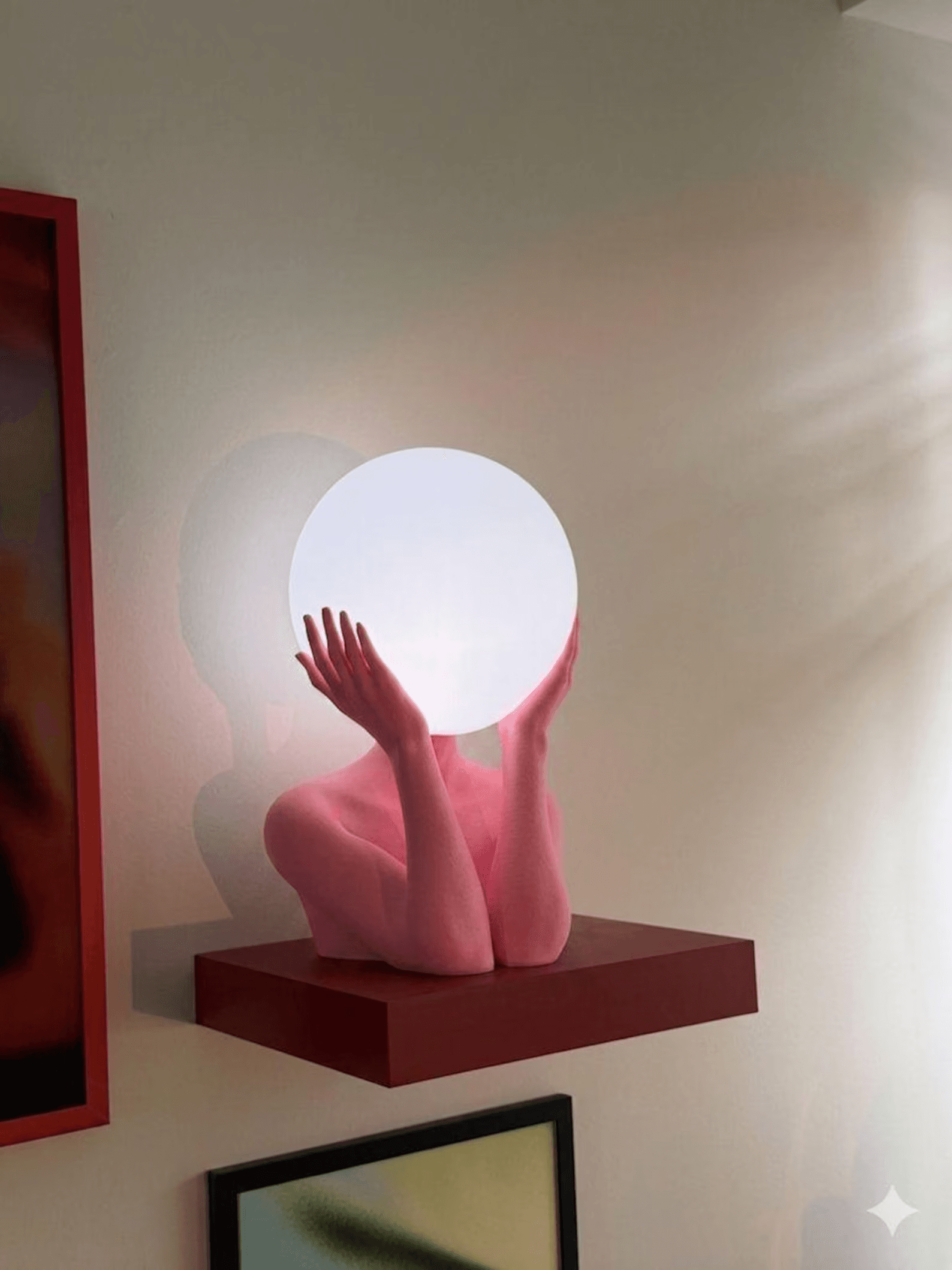 Serenity Sculptural Art Lamp,