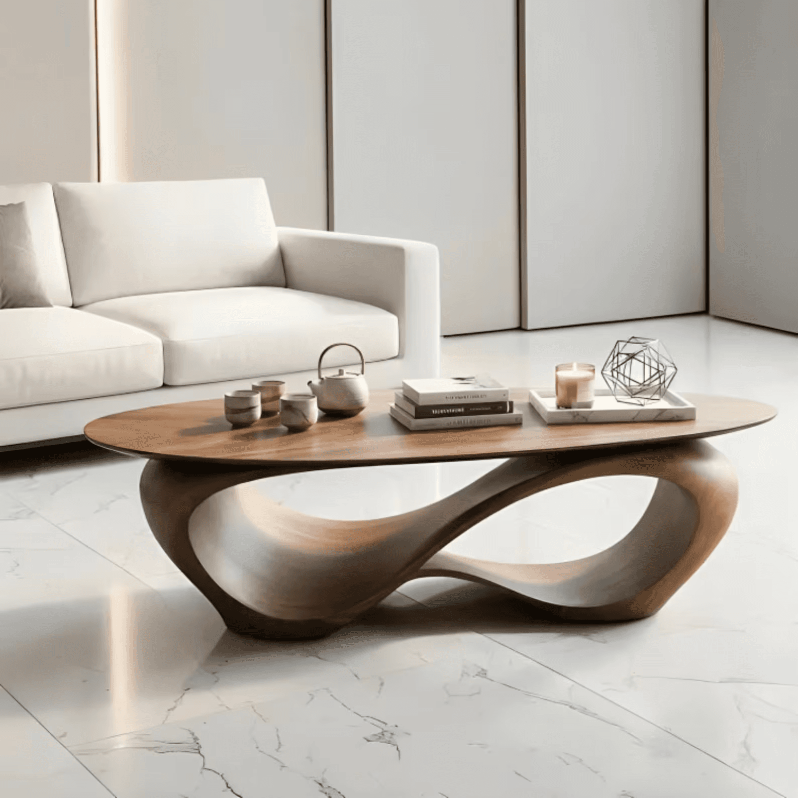 Handmade Solid Wood Coffee Table,