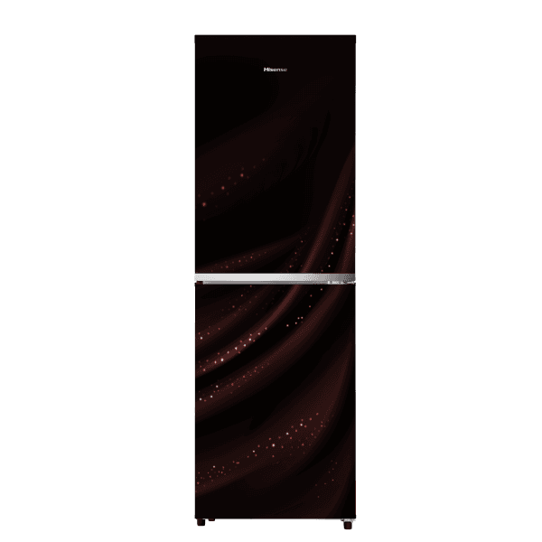 Hisense 270L BMF Glass Door Refrigerator RBDG270NA Avatar Red photo 1