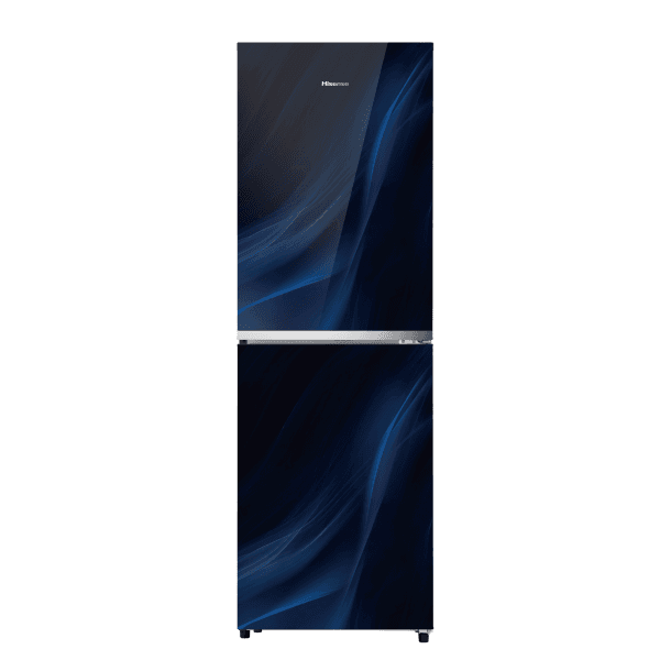 Hisense 277L TMF Glass Door Refrigerator RTDG277NAFB/BD3 Fusion Blue photo 1