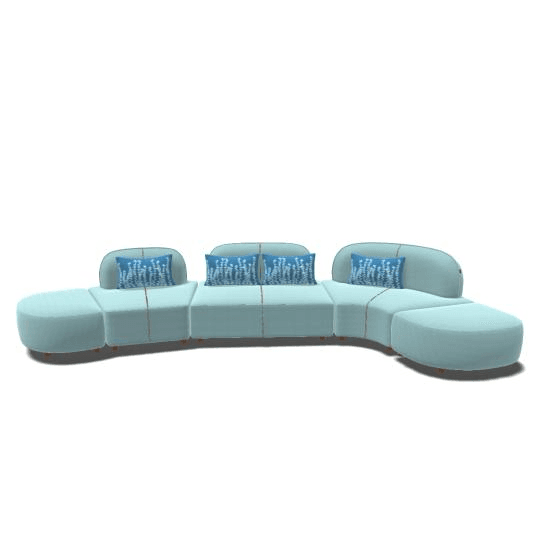 HATIL Sofa Set Bonny-343 (1+2+3+CLS+CRS) Set photo 1